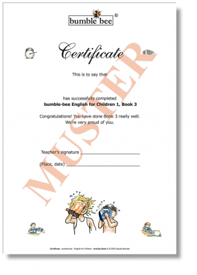 Certificate Activity Book 3 (English for Children 1)
